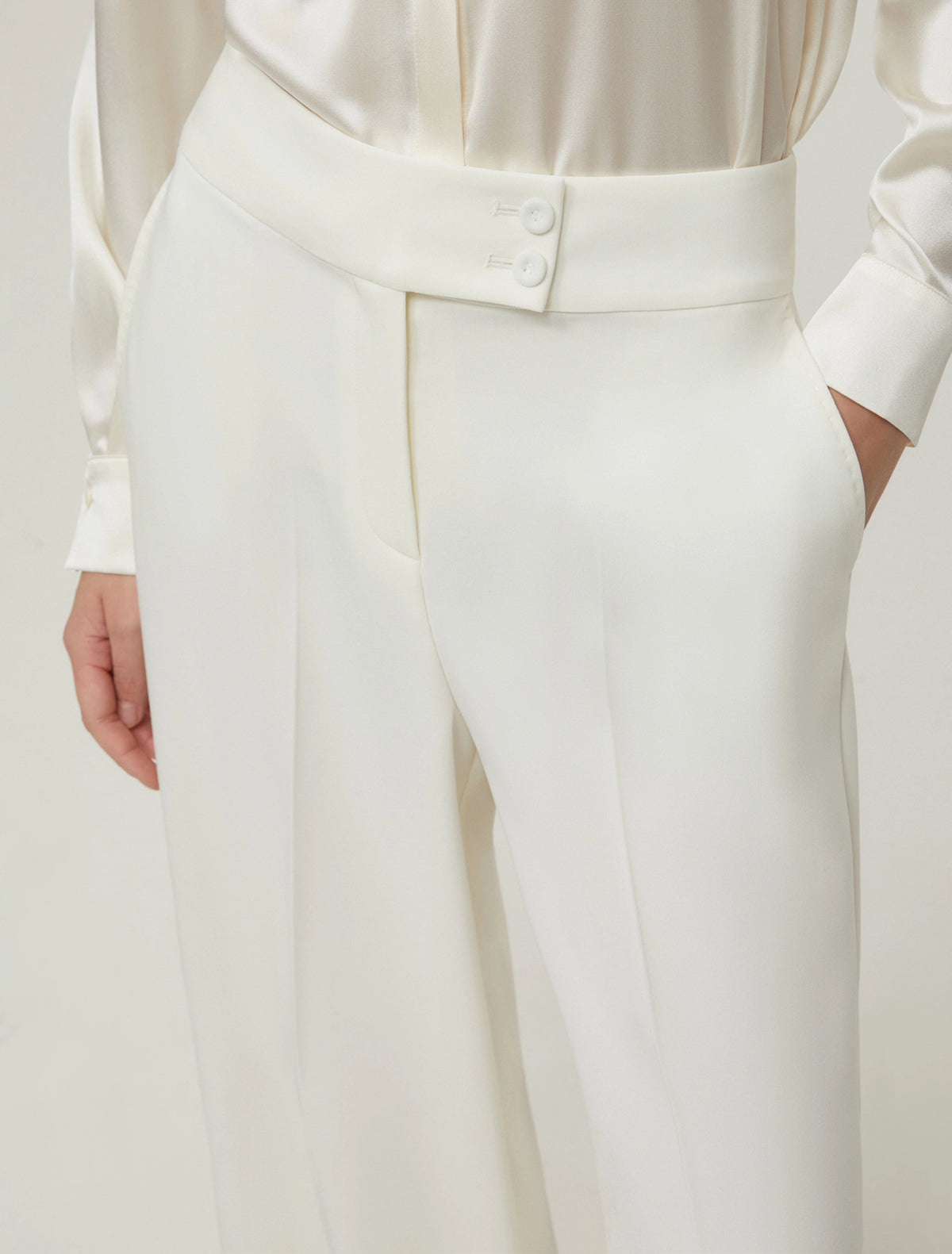 The Wide Cady Long Trousers
