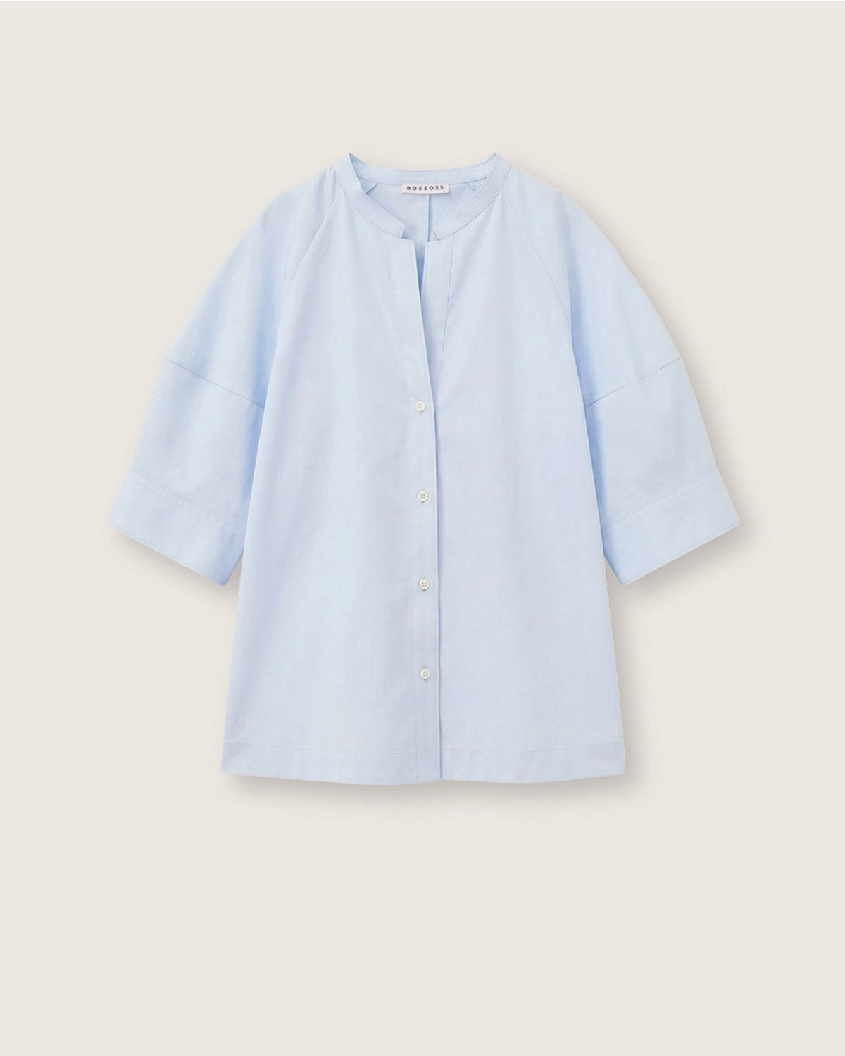 The Baby Blue Balloon Sleeve Blouse