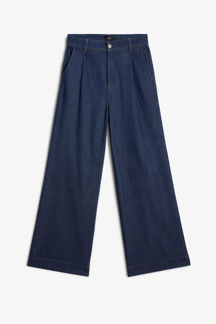The Halona Lightweight Pleated Trouser
