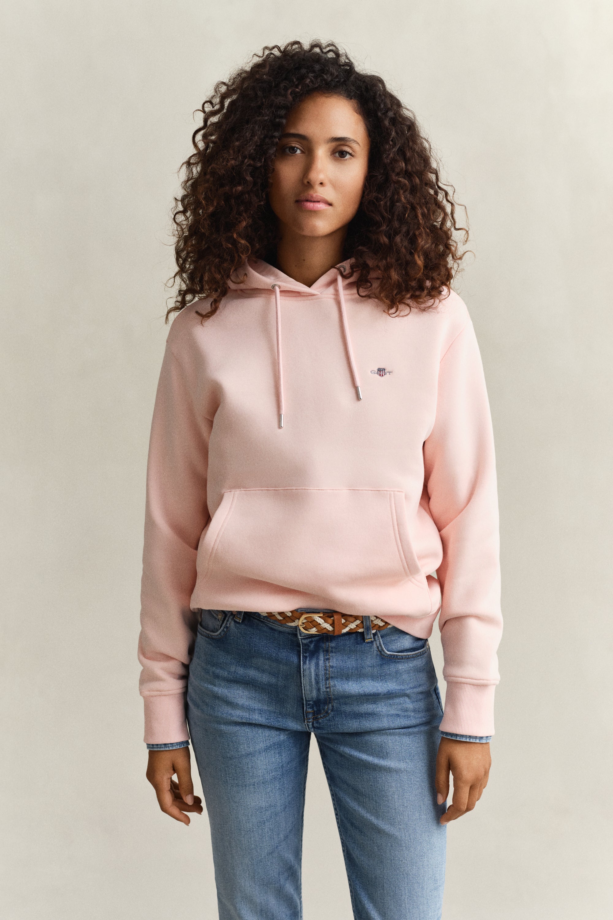 The Shield Apricot Hoodie