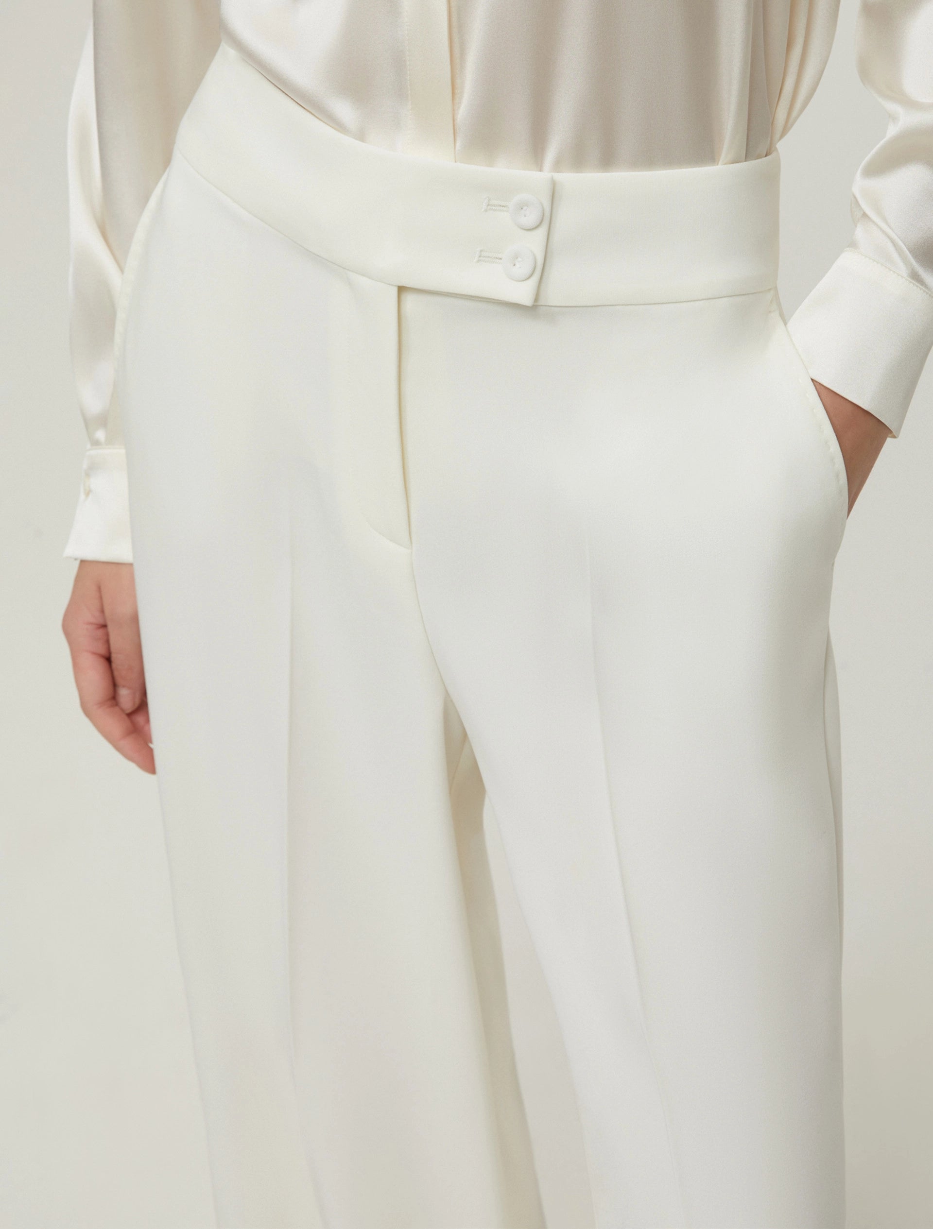The Wide Cady Long Trousers