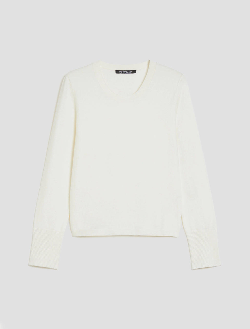 Slim Fit Cream Button Little Knit