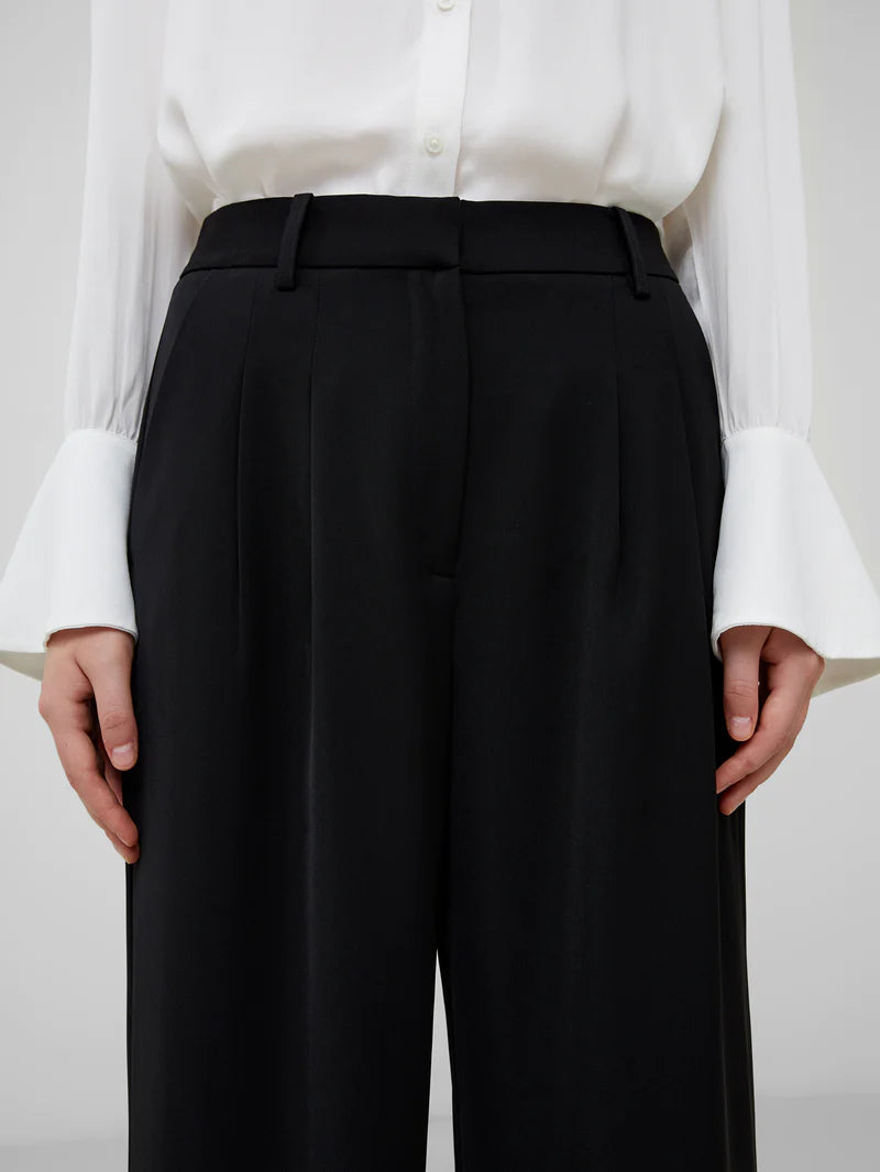 Harrie Blackout Black Suiting Trouser