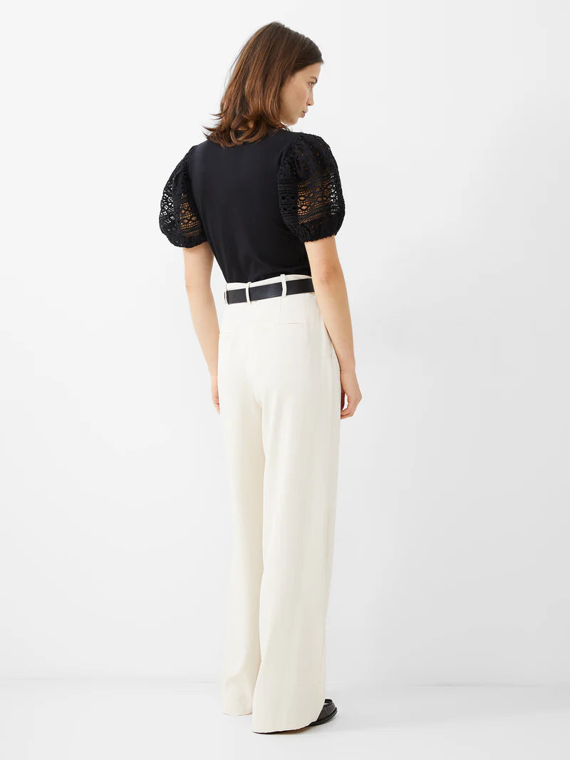 Harrie Classic Cream Suiting Trouser