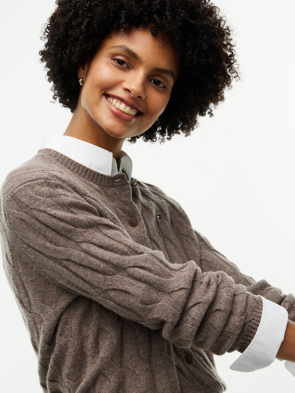Coco Heather Soft Wool Cardigan