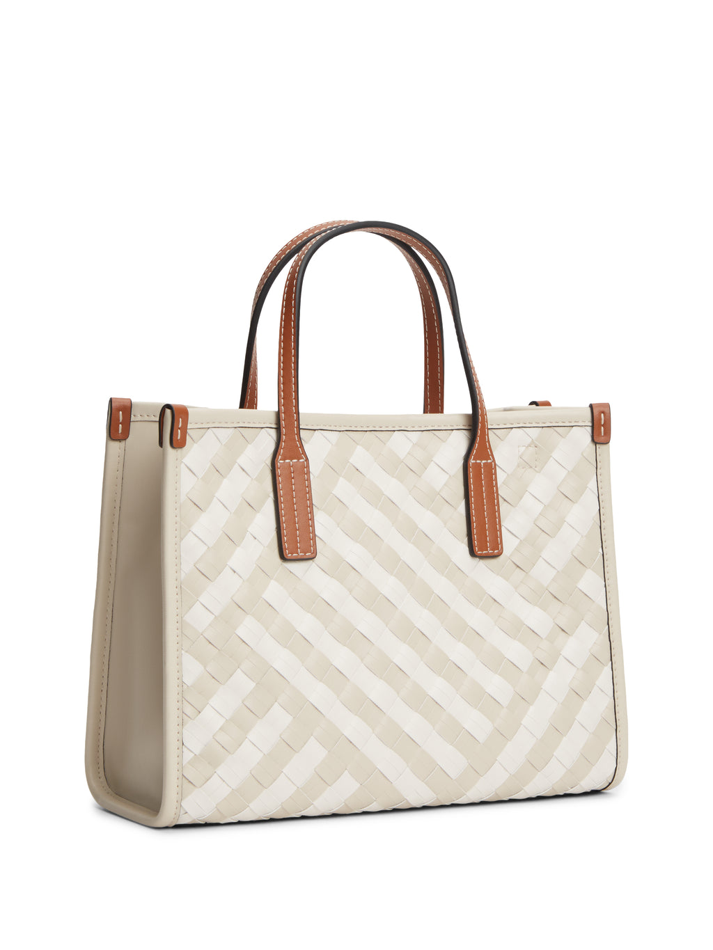 The City Woven Mini Tote Bag