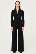 Black Wide Leg Trousers