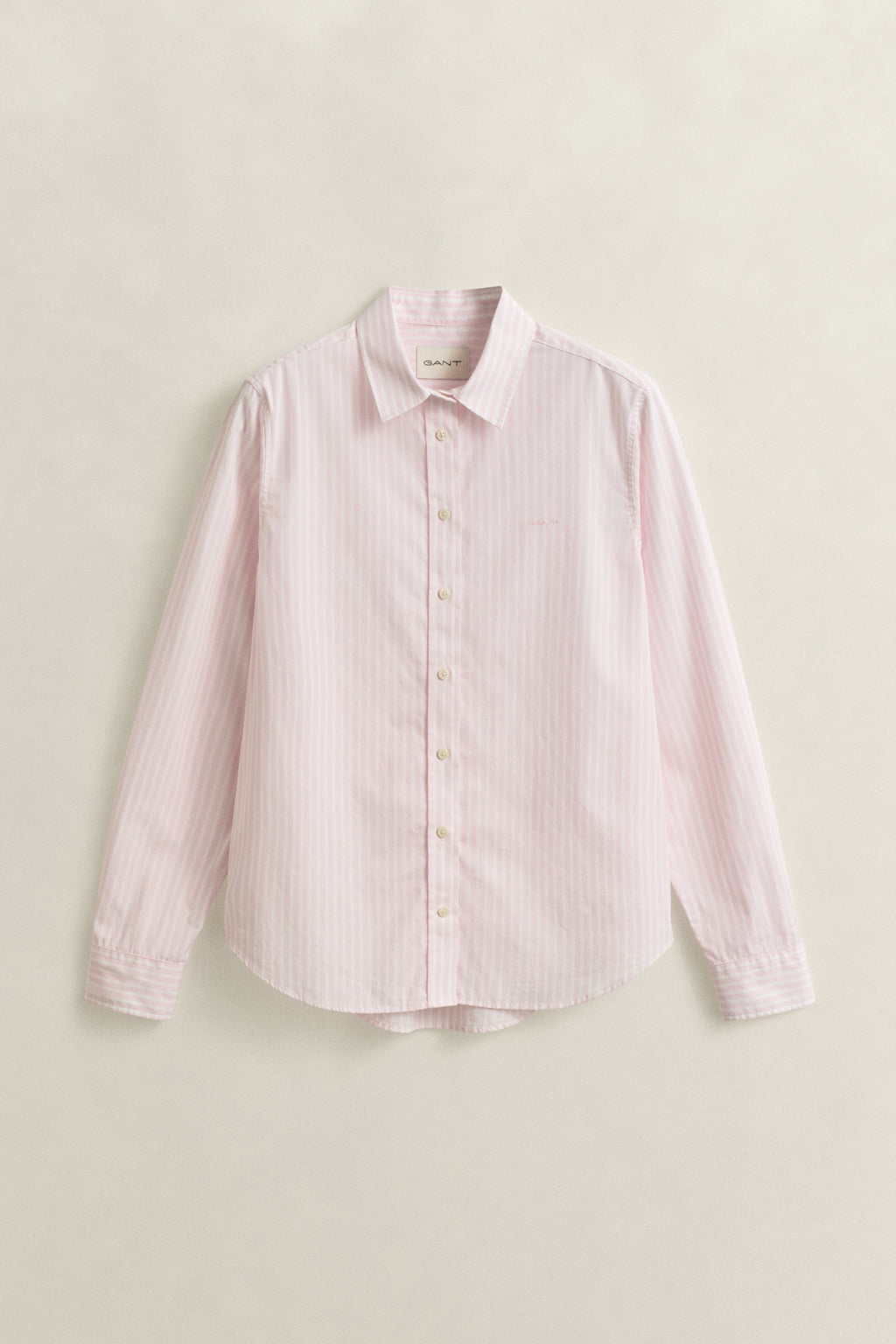 The Classic Poplin Pink Stripe Shirt