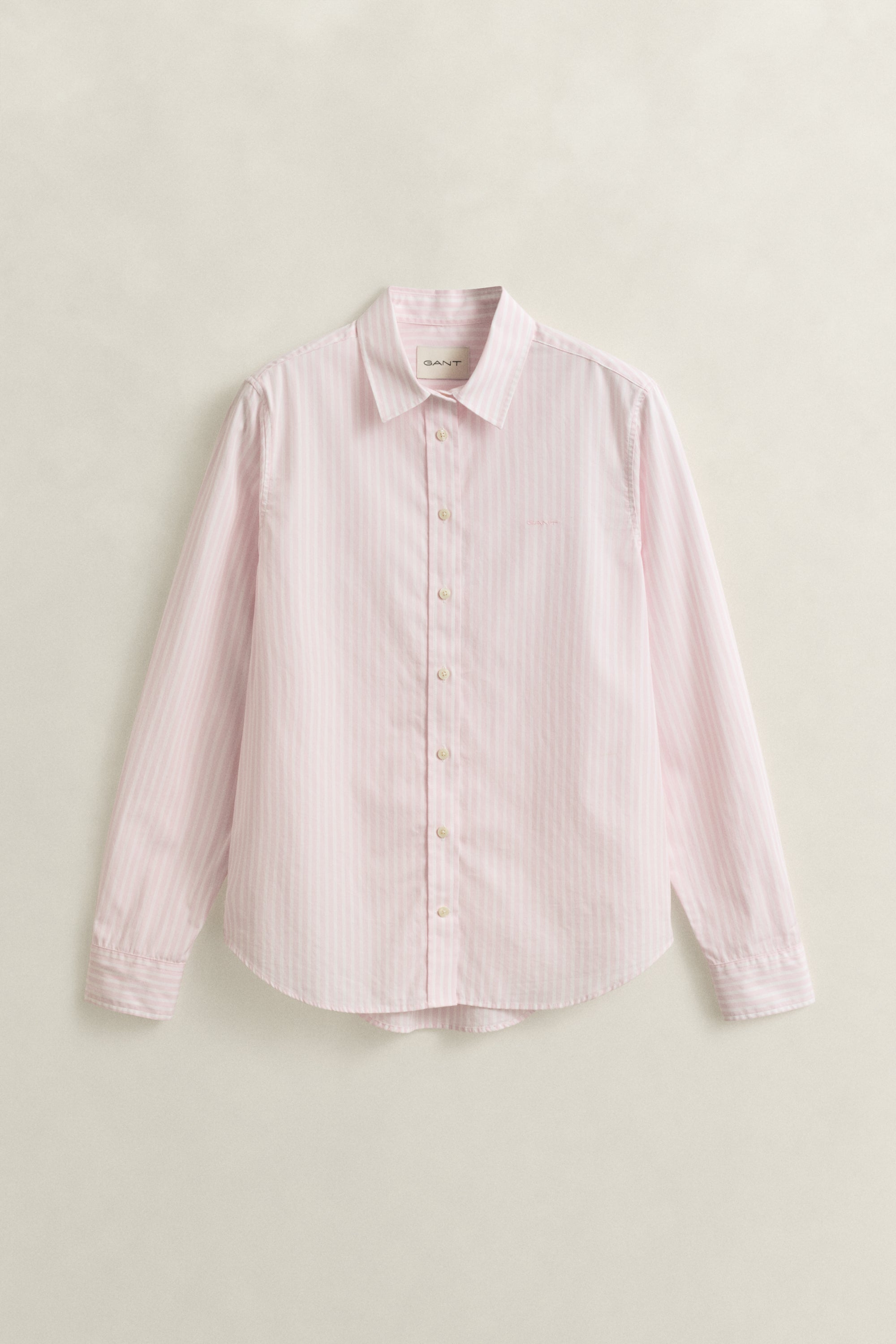 The Classic Poplin Pink Stripe Shirt