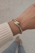 The Harmony 2 Tone Bangle