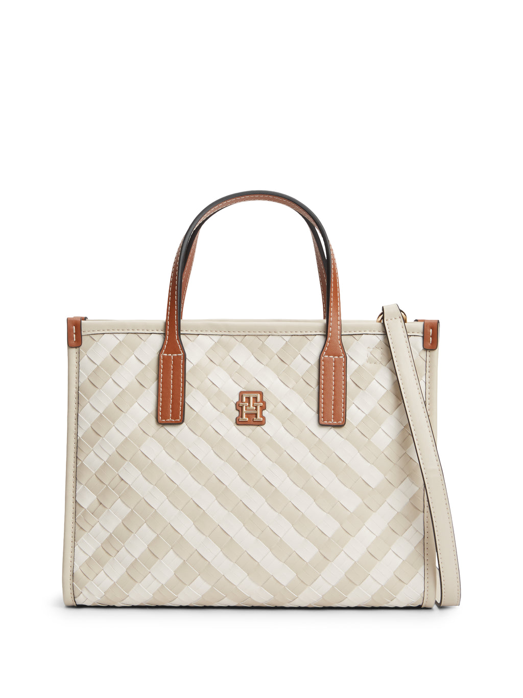 The City Woven Mini Tote Bag