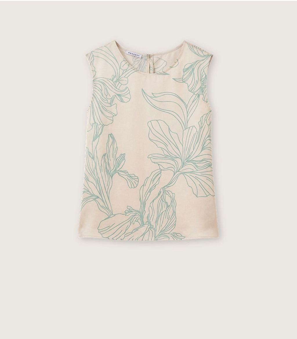 The Floral Sleeveless Top