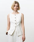 Vinnie Pinstripe Waistcoat