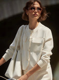 The Hartwell Button Cream Sweat