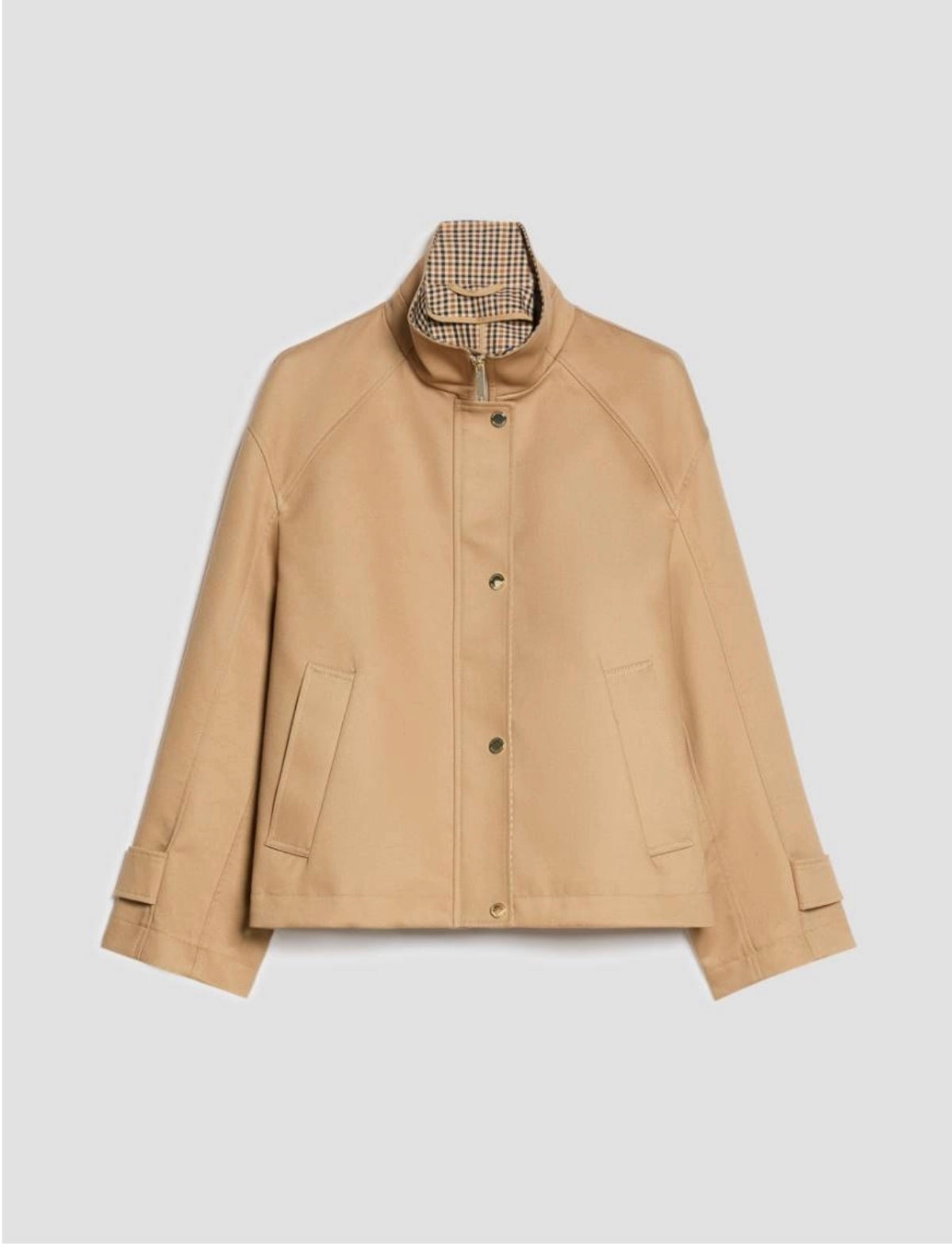 Water Repellent Camel Cotton Jacket