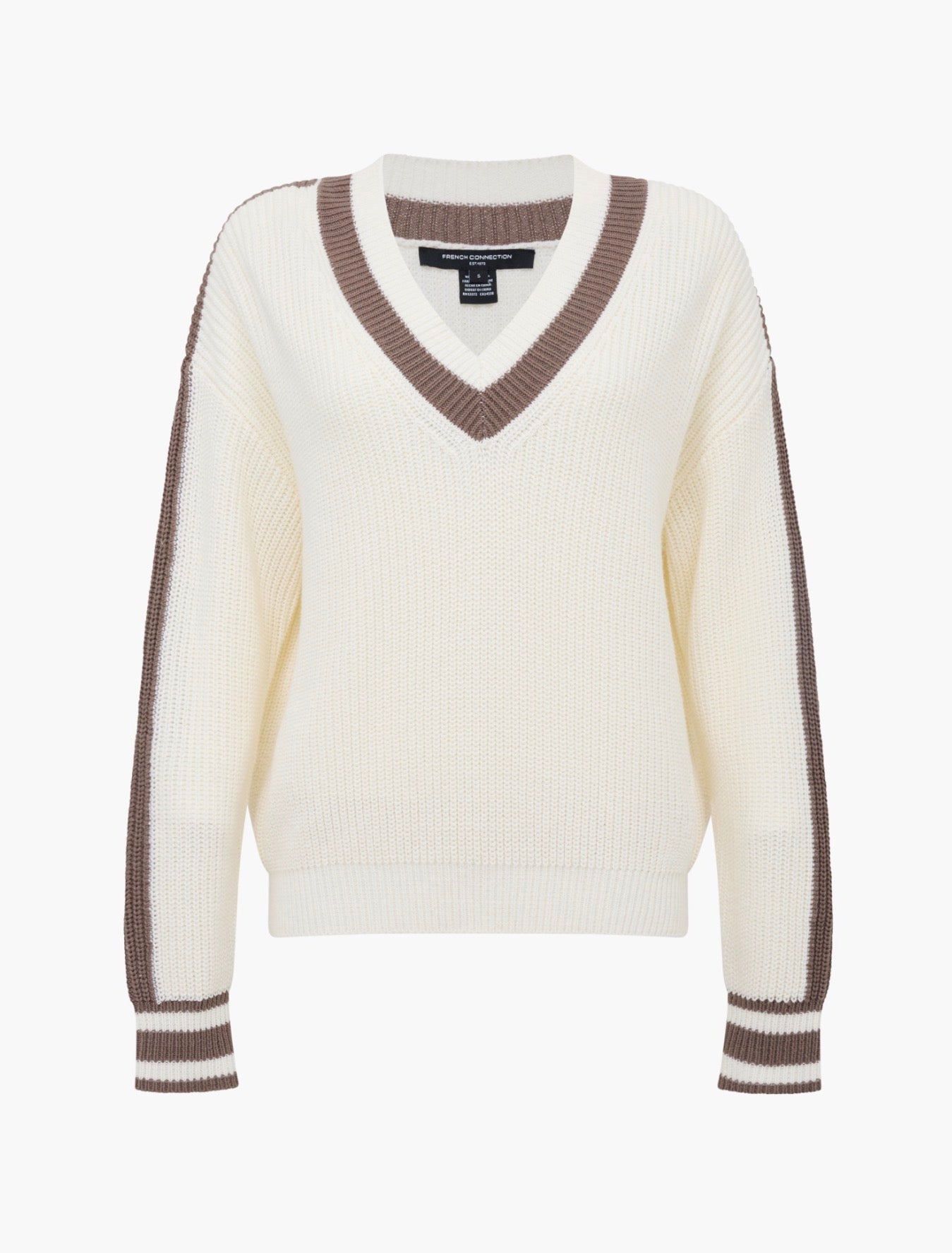 Varli Varsity V-Neck Jumper
