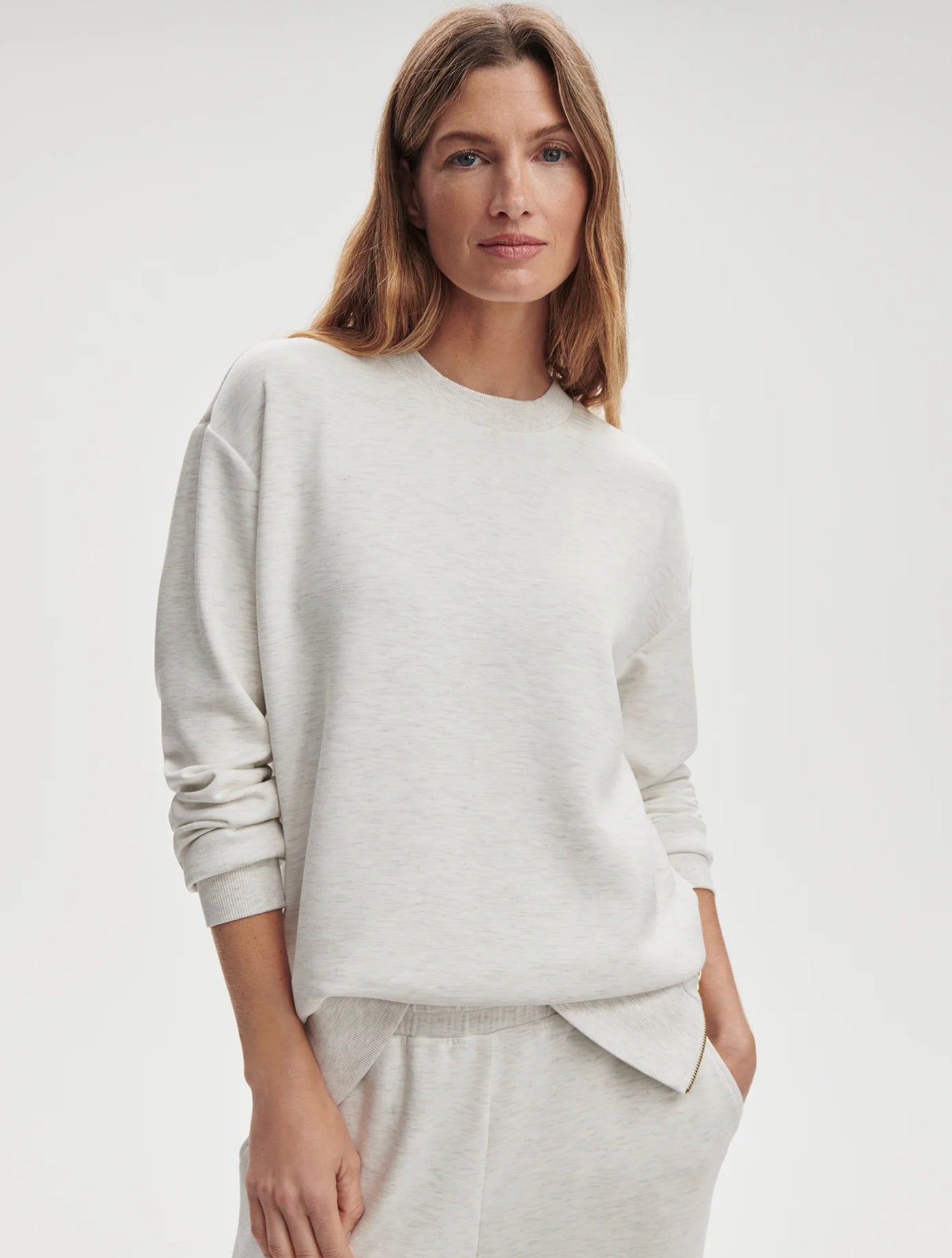 The Ivory Marl Gabriella Sweat