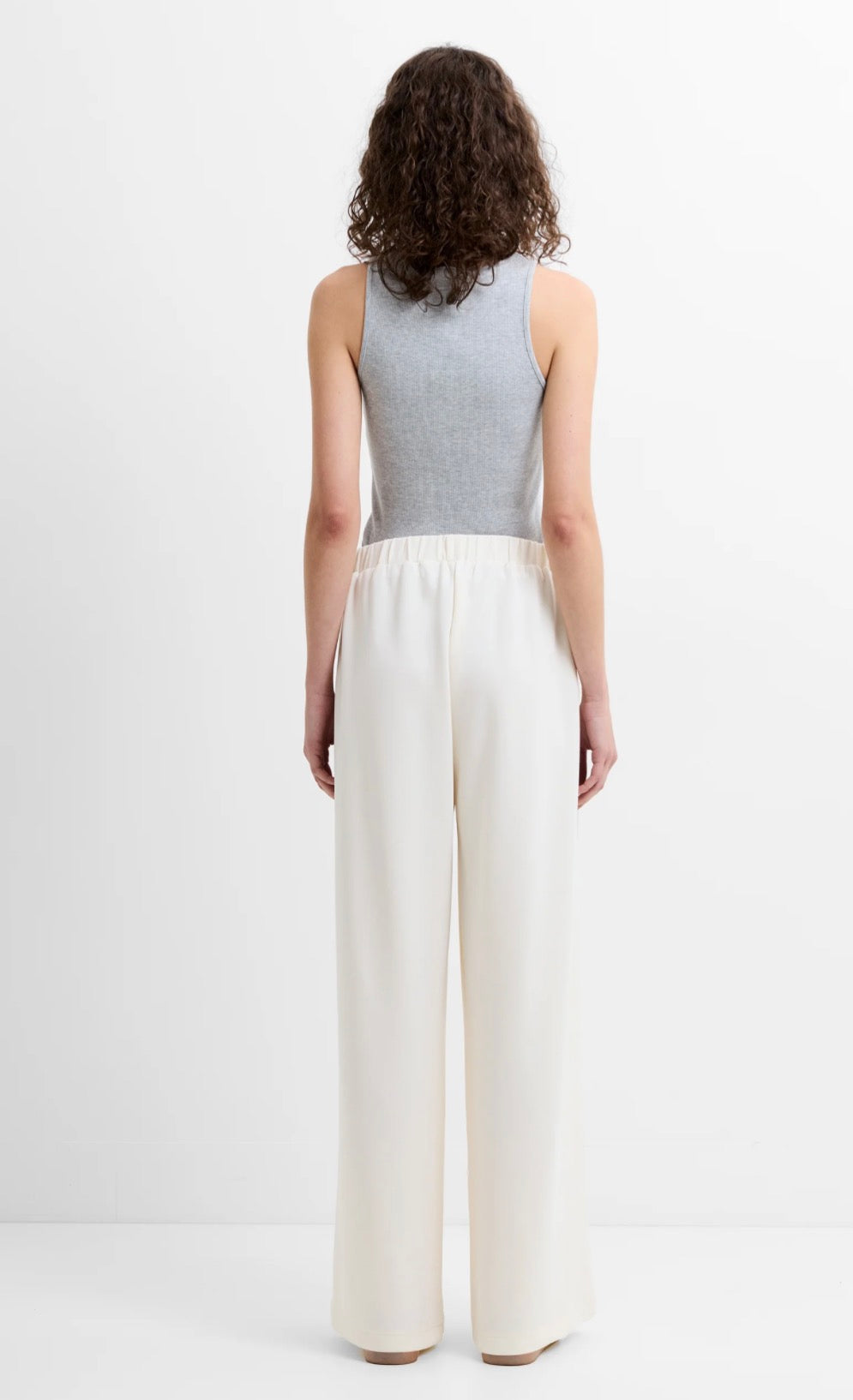 Wren Cream Wide Leg Bottoms