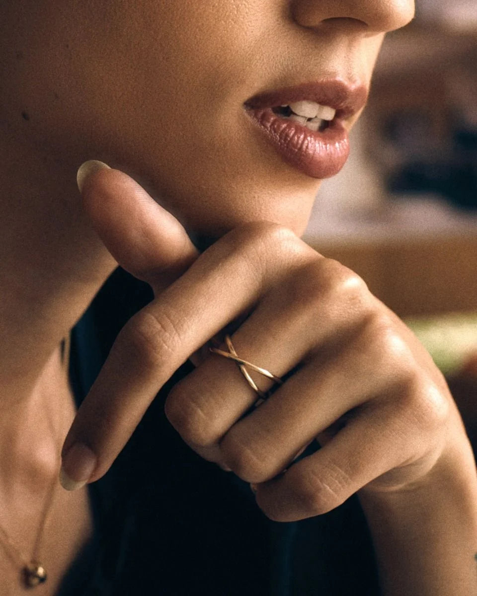The Alexa Gold Ring
