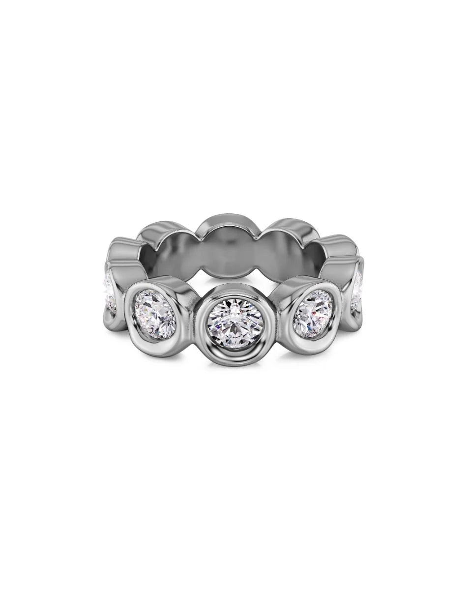 The Ocean Gem Silver Ring