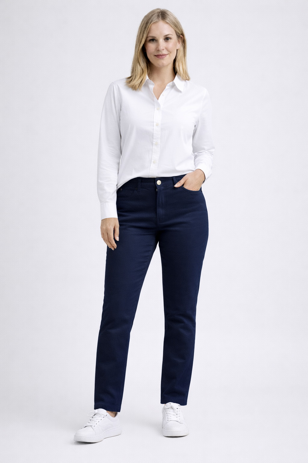The Penny Slims Navy Jeggings