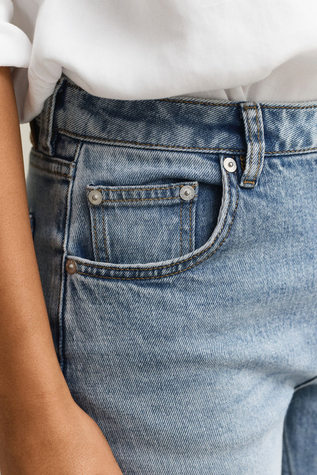 The Slim Light Wash Denim Jeans