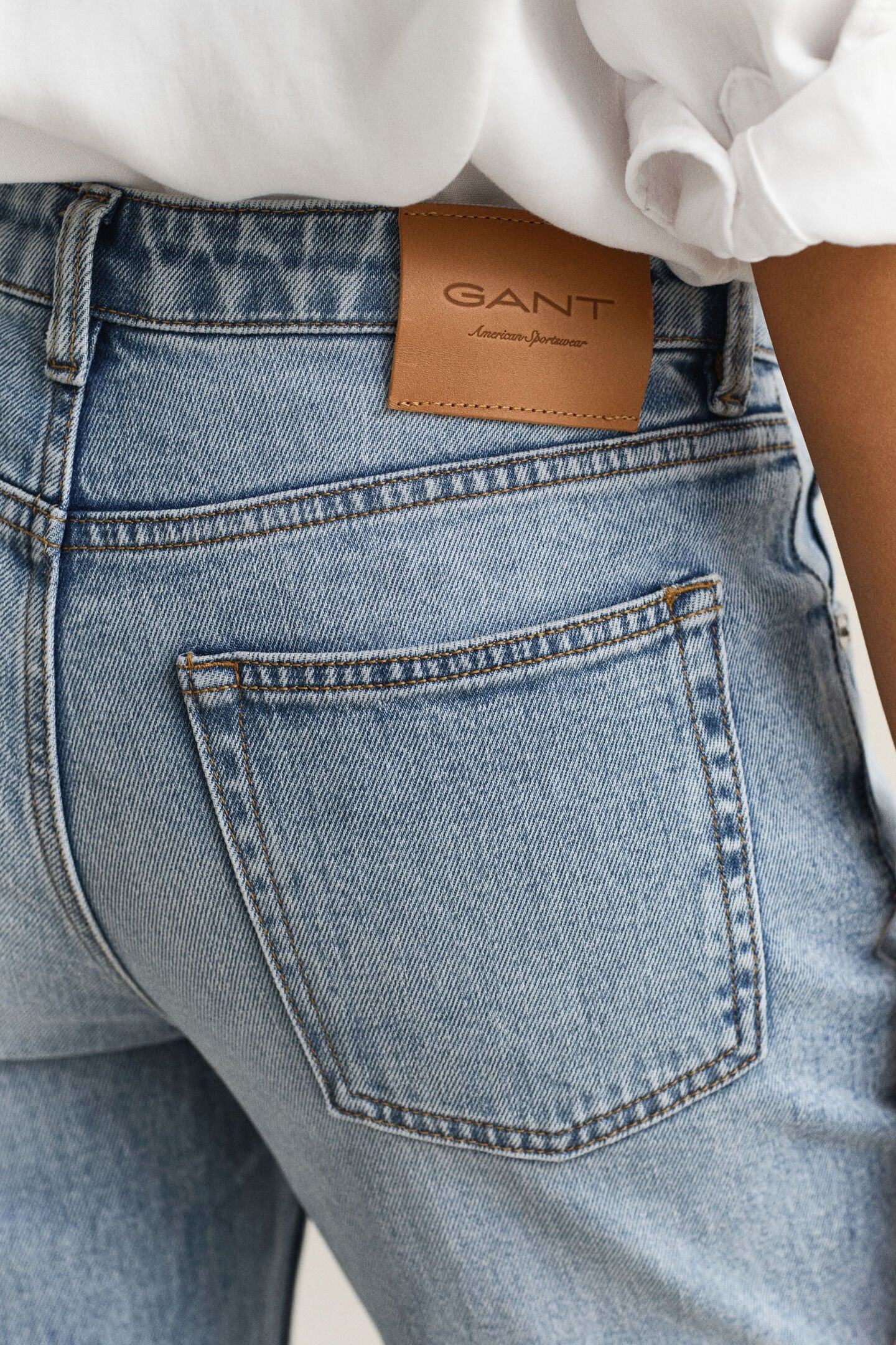 The Slim Light Wash Denim Jeans