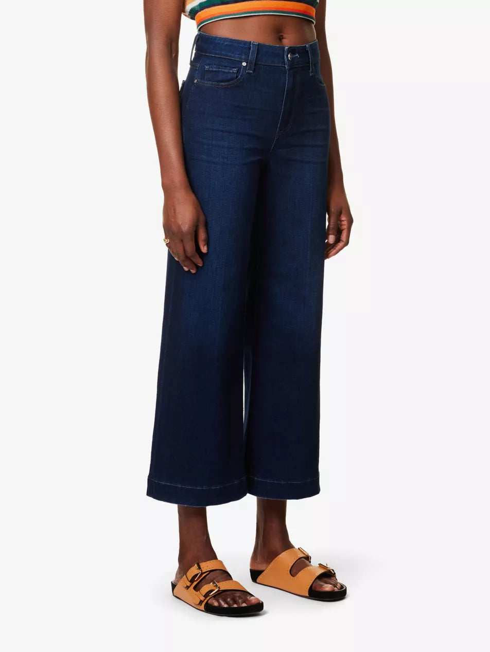 The Anessa Disco Ankle Turn Hem Wide Jean