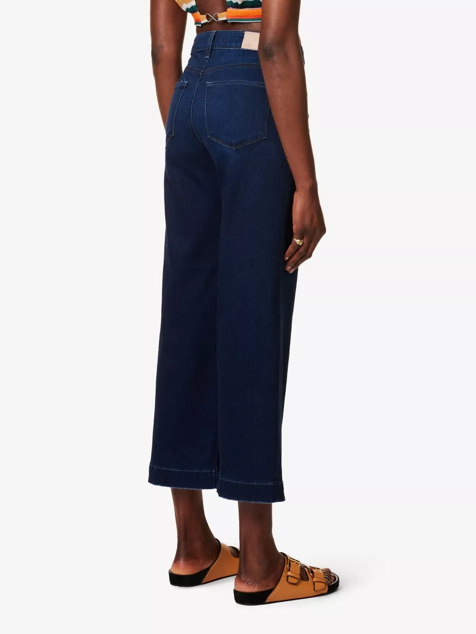 The Anessa Disco Ankle Turn Hem Wide Jean