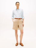 Washed Beige Regular Chino Shorts