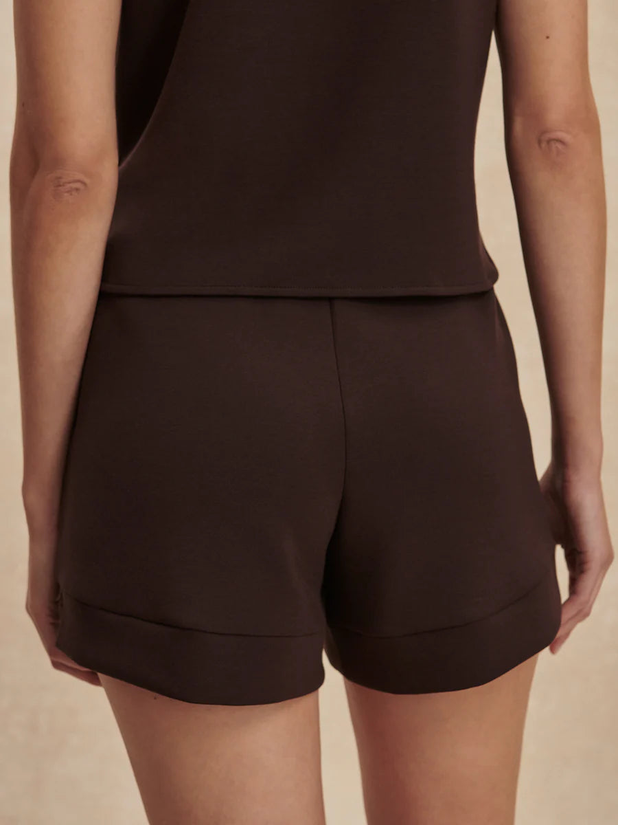 Atrium Coffee Bean High-Rise Short 4.5"