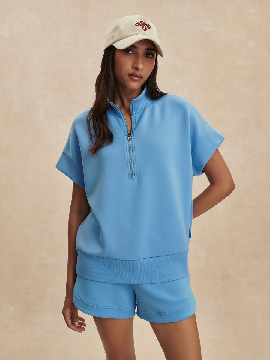 Ritchie Azzure Blue Short Sleeve Sweat