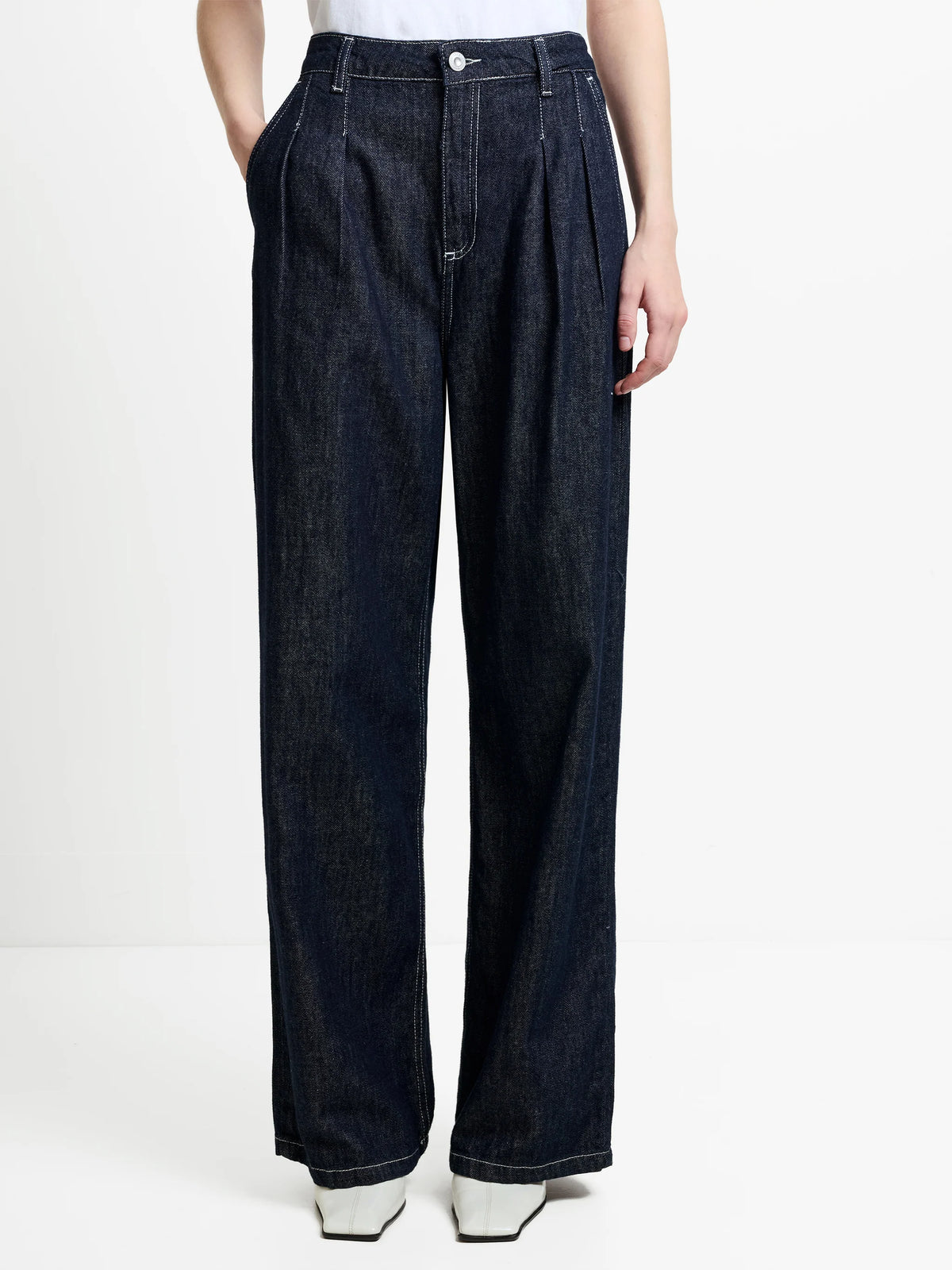 Finley Denim Wide Leg Jeans