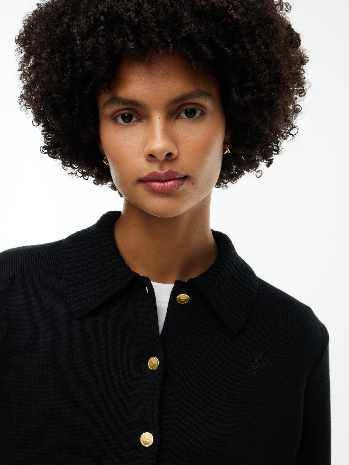 The Black Wool Lady Jacket