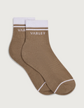Lenni Half Crew Taupe Sock