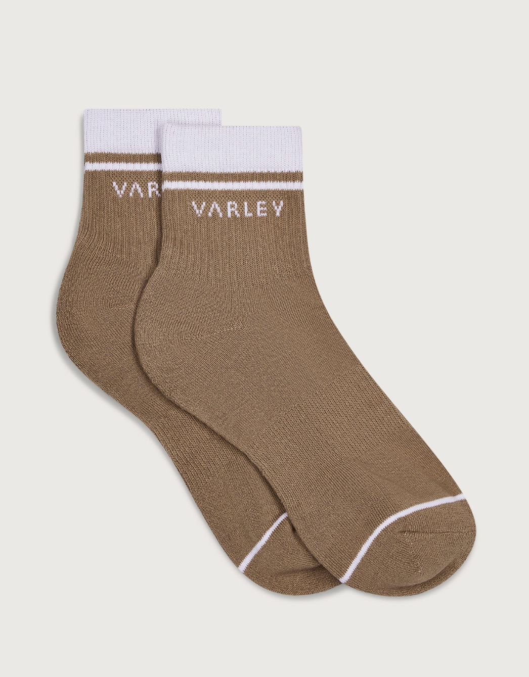 Lenni Half Crew Taupe Sock