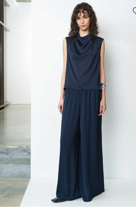Damasco Air Flow Wide Leg Trousers