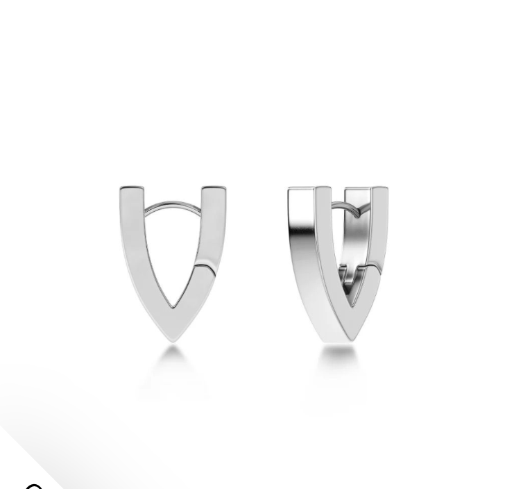 The Valley Silver Clip Earring