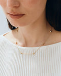 Barley Heart Necklace - Gold