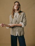 Wool Cashmere Blend Cardigan